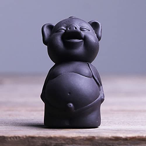 Peeing Pig (Black Mud)