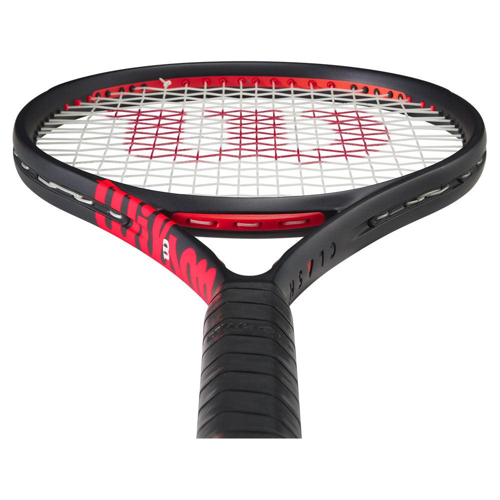 Wilson Clash 100 Pro v3 Tennis Racket - Carbon Fiber Lightweight Performance Racquet for Advanced Players | Perfect for Competitive Matches & Training Sessions