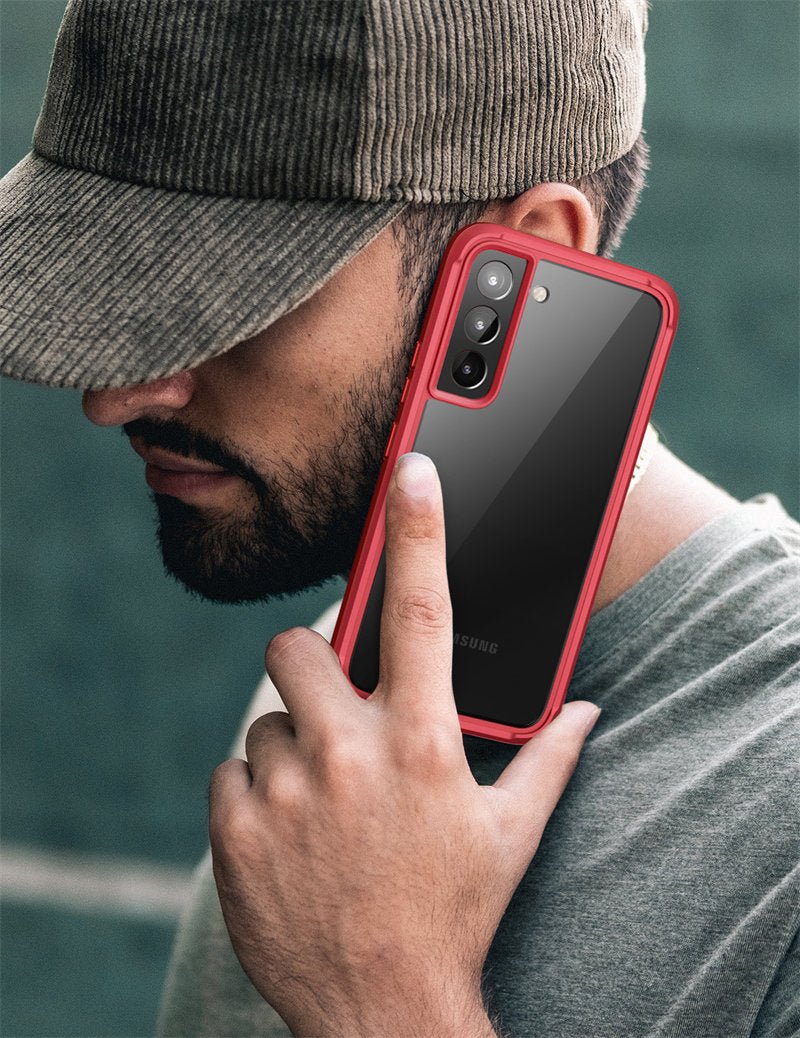 Samsung Galaxy S22 Plus Case - Slim Frame Clear Back Protective Cover | Shockproof & Scratch-Resistant | Perfect for Everyday Use, Travel & Outdoor Activities
