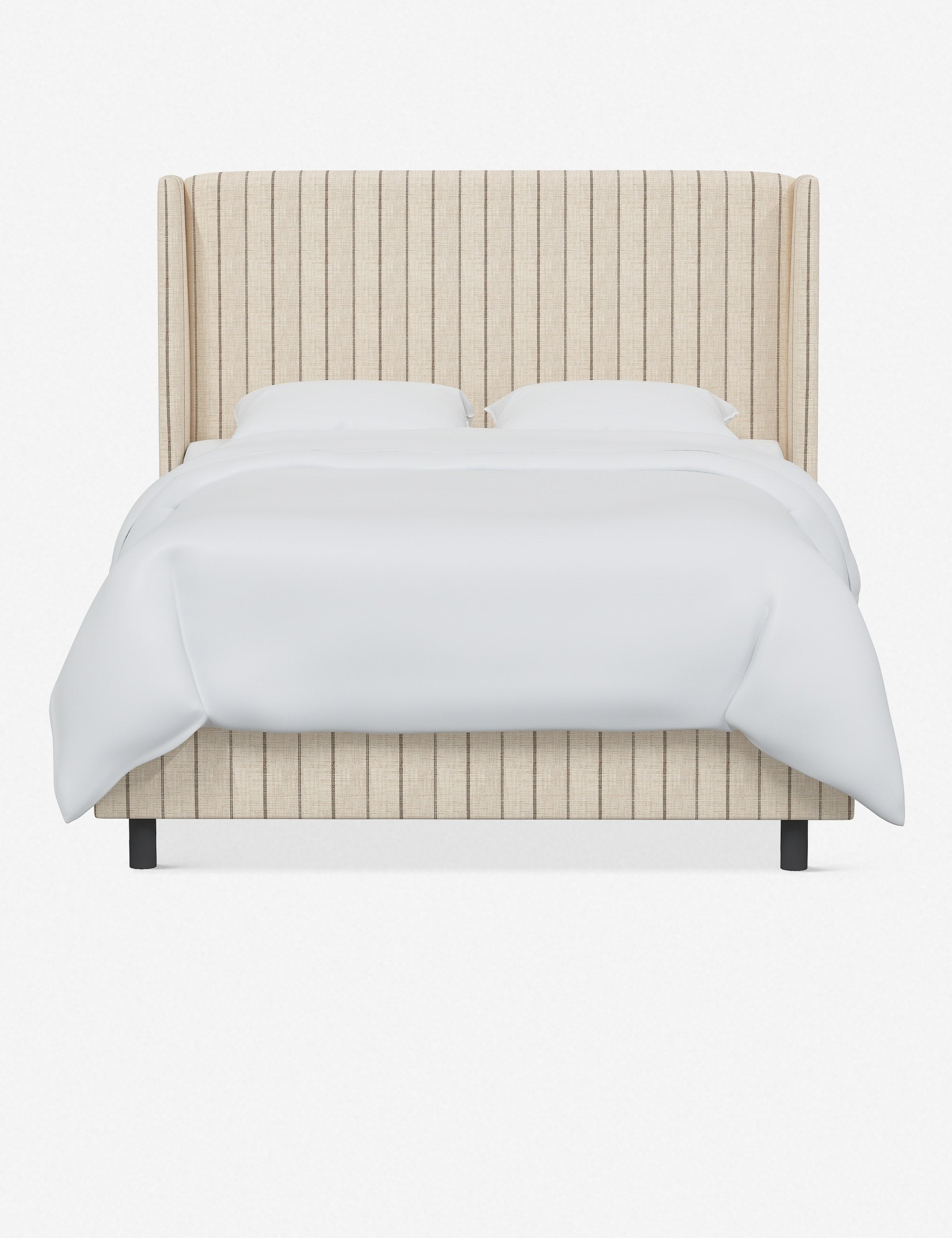 Adara Bed Frame - Queen Size Platform Bed with Wooden Slats, Modern Minimalist Design for Bedroom - Perfect for Small Spaces, Guest Rooms & Apartments