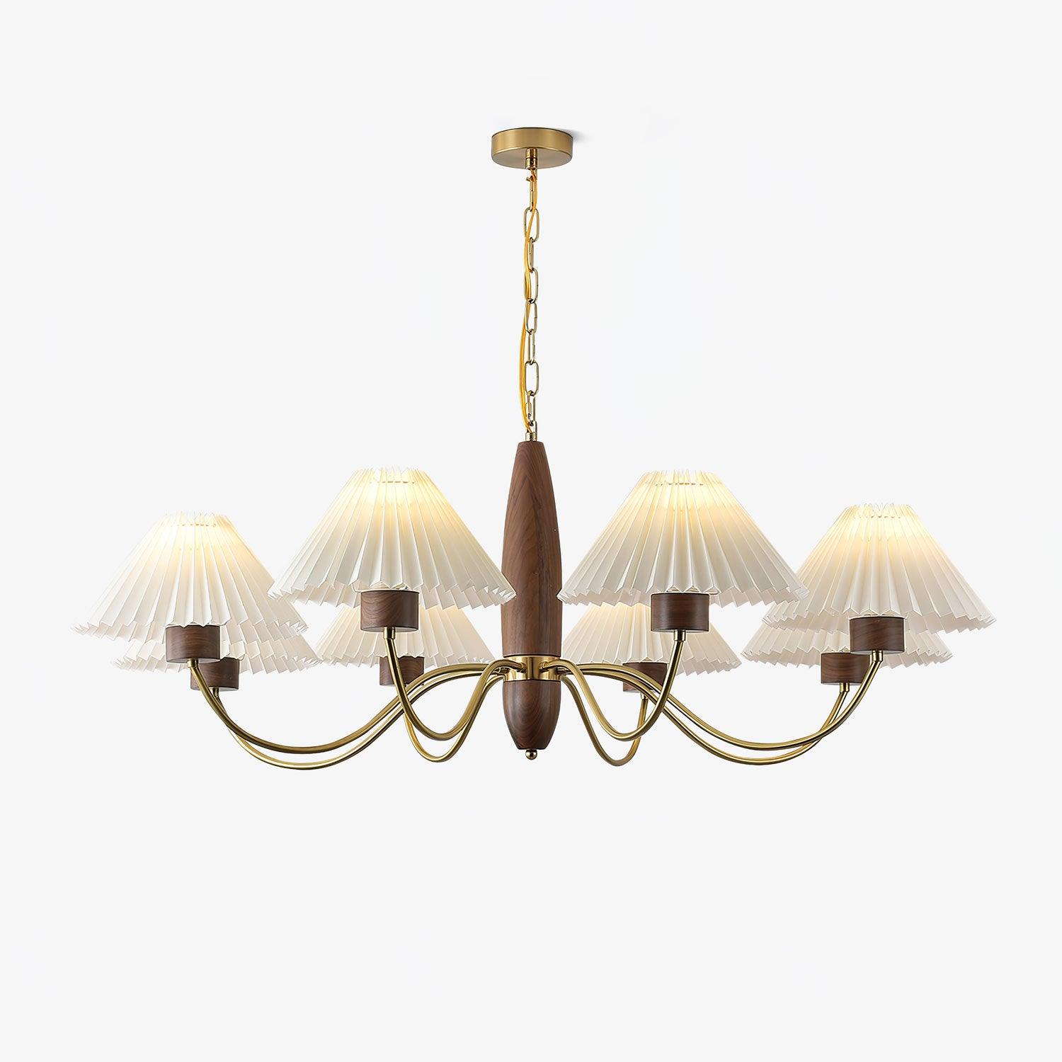 Asquith Crystal Chandelier - Elegant Modern Ceiling Light Fixture for Dining Room, Living Room, and Bedroom | Perfect for Home Decor and Wedding Venues