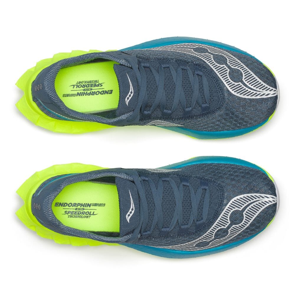 Saucony Women's Endorphin Pro 4 Running Shoes - Lightweight Carbon Fiber Racing Sneakers for Marathon & Road Racing - Perfect for Long Distance Training & Competitive Running