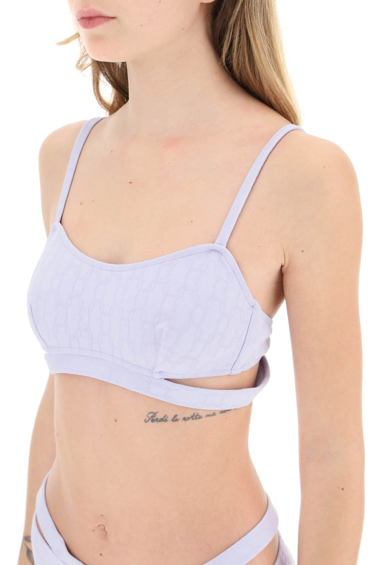 Agnona Chain Logo Bikini Set - Women's Fashion Swimwear for Beach & Pool - Perfect for Summer Vacations & Tropical Getaways