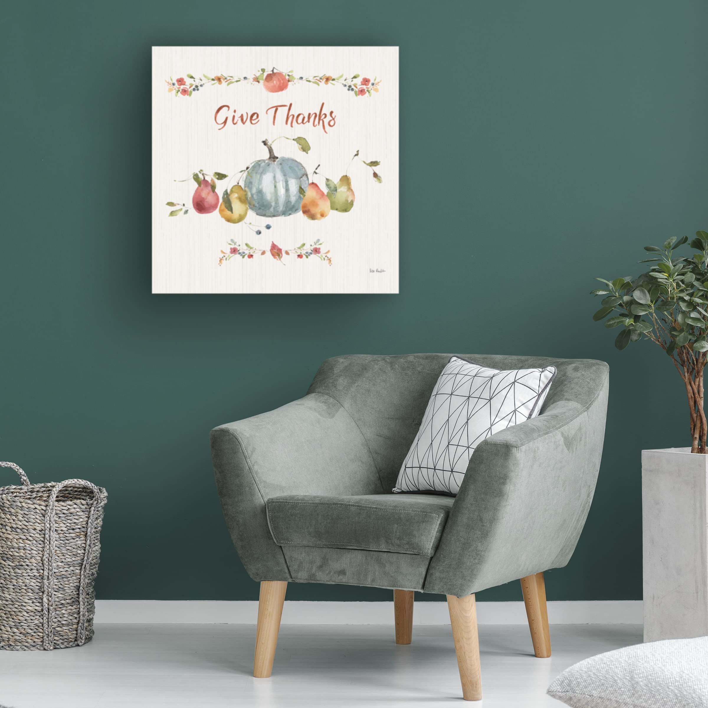 Daphne Brissonnet 'Lake Sketches VI' Canvas Wall Art Print - Modern Landscape Painting for Living Room, Bedroom & Office Decor