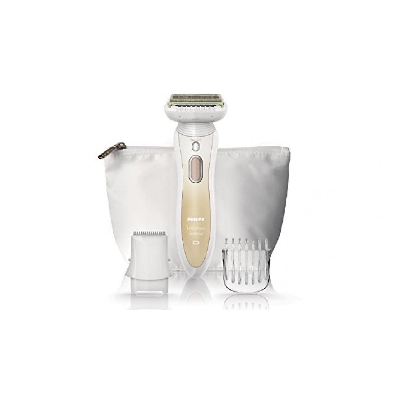 PHILIPS HP6370/00 Double Contour Women's Electric Shaver - Refurbished with Home Essentials Warranty | Smooth Legs & Underarms | Perfect for Travel & Daily Grooming