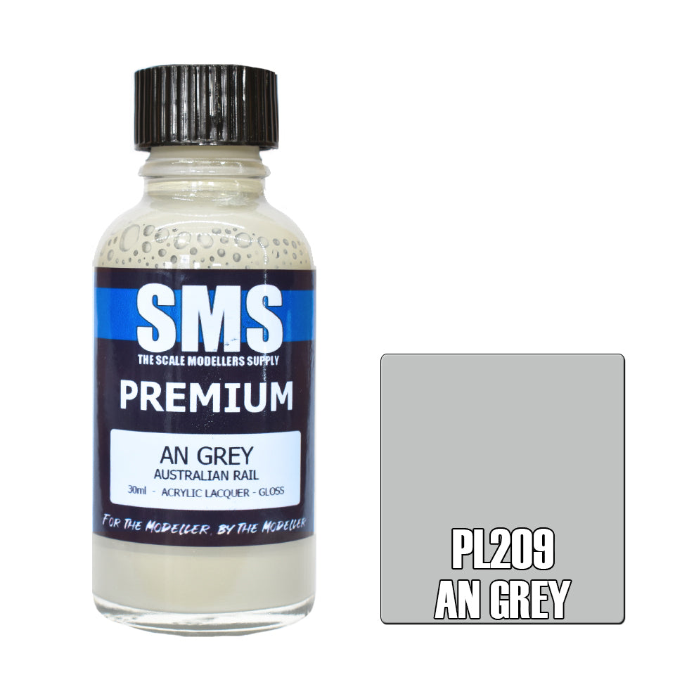Premium 30ML Airbrush Paint - AN Grey Acrylic Lacquer for Scale Modelers | High-Quality Hobby & Craft Supplies for Miniatures, Dioramas & Model Kits