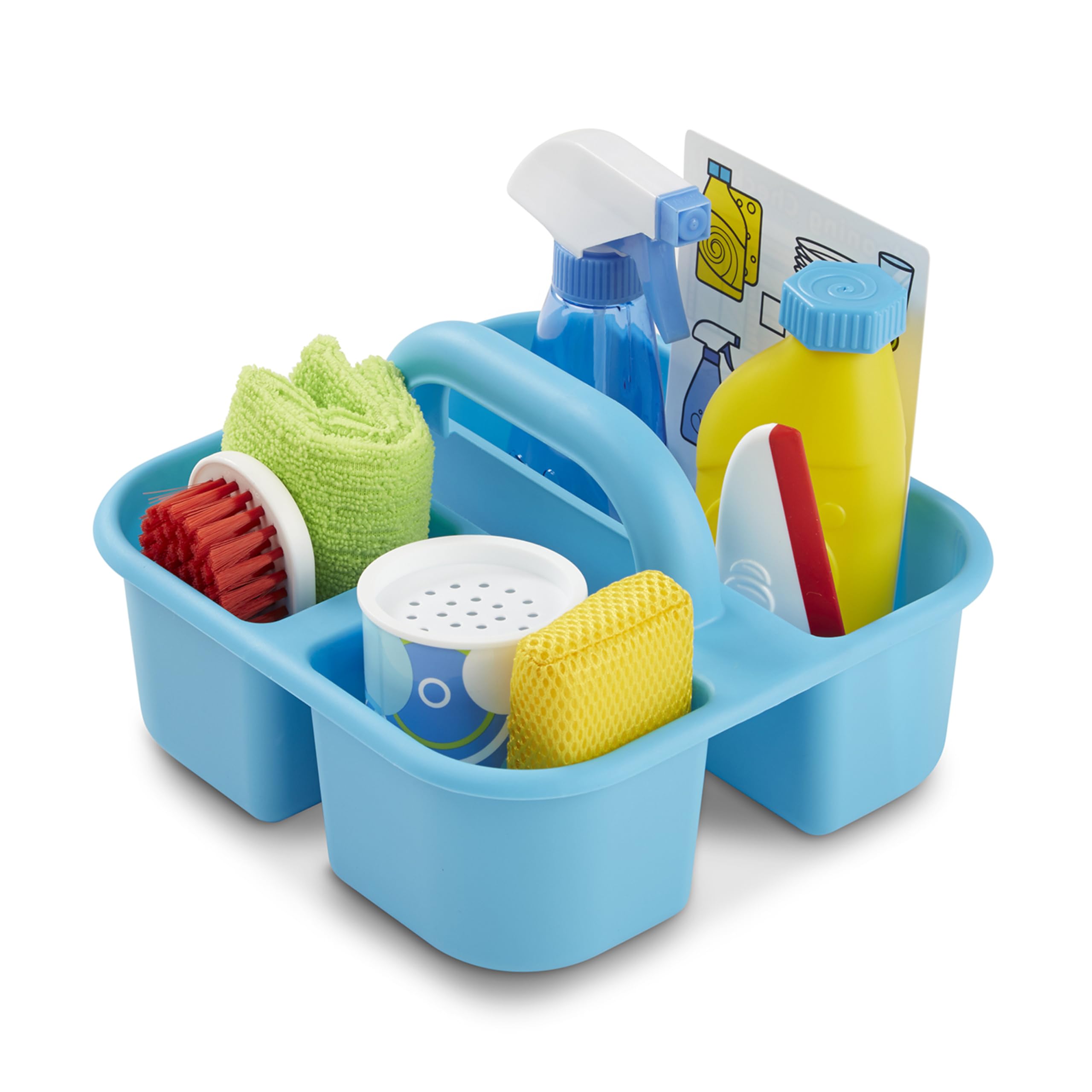 Melissa & Doug Pretend Play Cleaning Set - Spray, Squirt & Squeegee Toy for Kids - Fun Role Play Cleaning Activities for Indoor & Outdoor Play