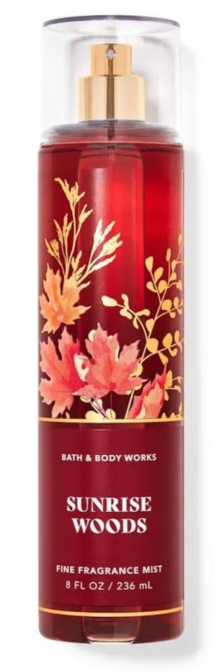 Sunrise Woods Fine Fragrance Body Spray Mist - 8 fl oz | Refreshing & Long-Lasting Scent for Women | Perfect for Daily Use, Gym, Work & Special Occasions
