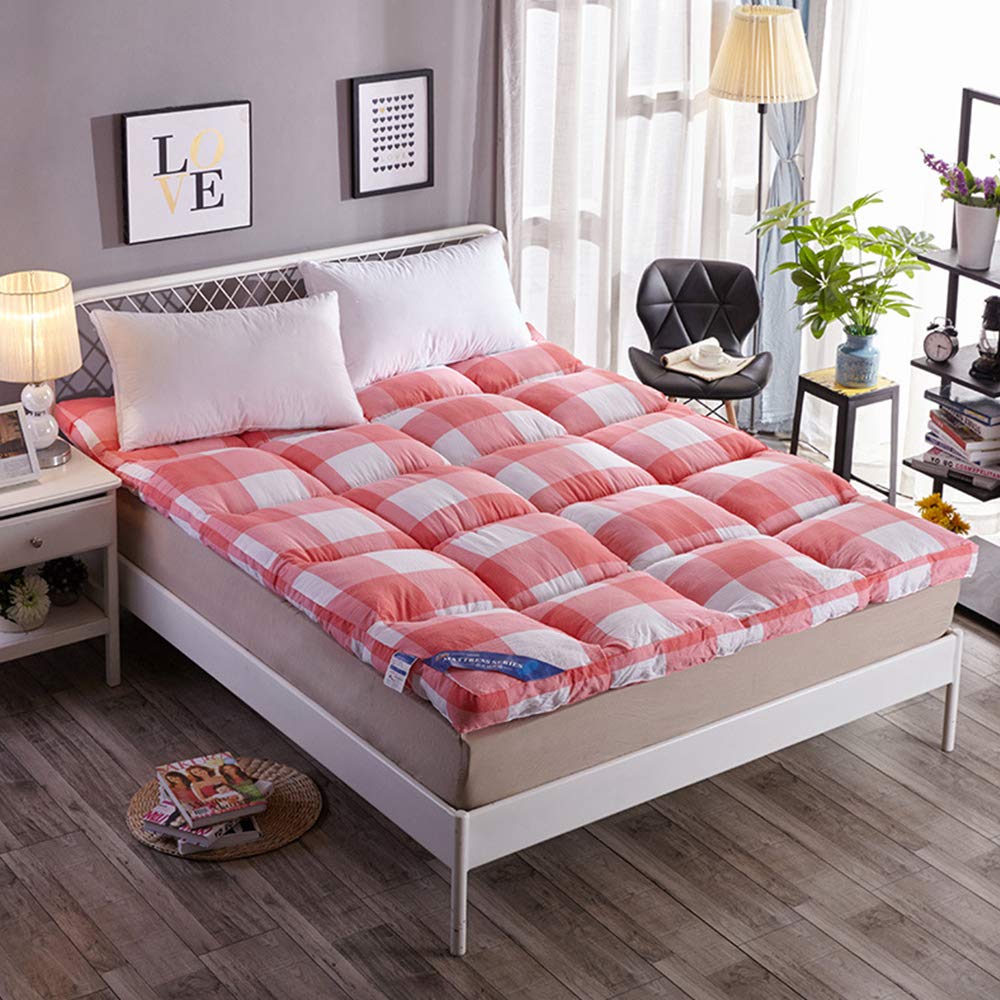 Portable Futon Mattress - Soft & Comfortable Foldable Floor Mat for Living Room, Dorm, Camping | Queen Size | Perfect for Guest Beds, Sleepovers & Outdoor Adventures