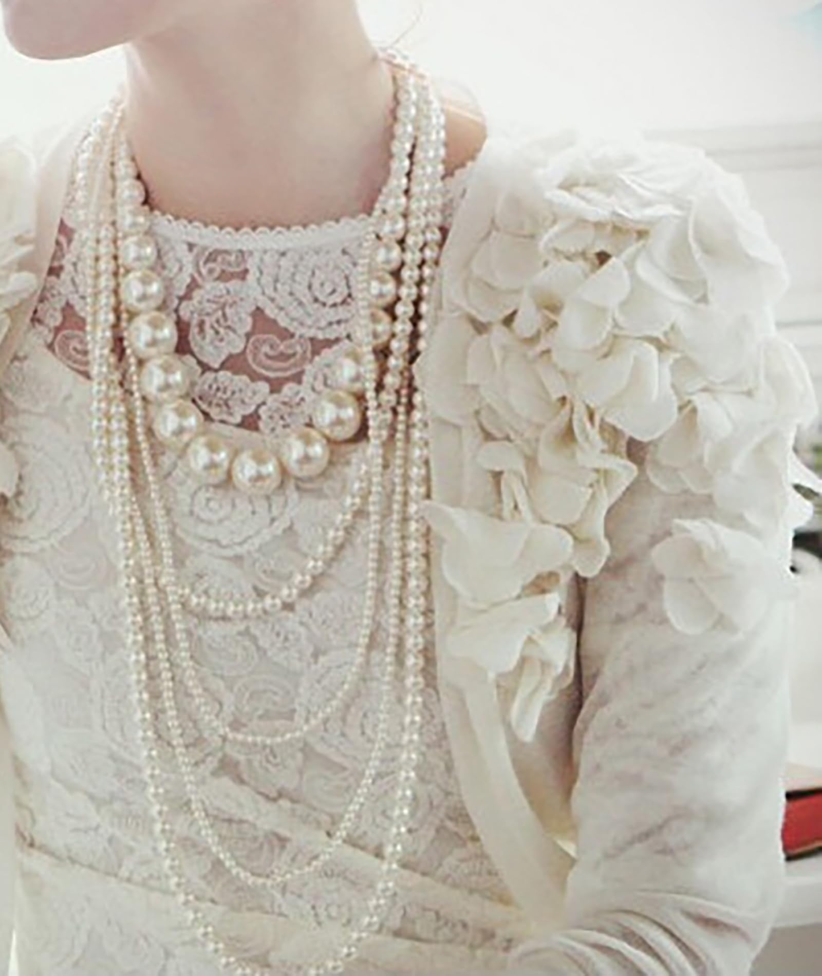 Elegant Faux Pearl Necklace for Women - Muayouaum P2319 Jewelry | Perfect for Weddings, Parties & Everyday Wear