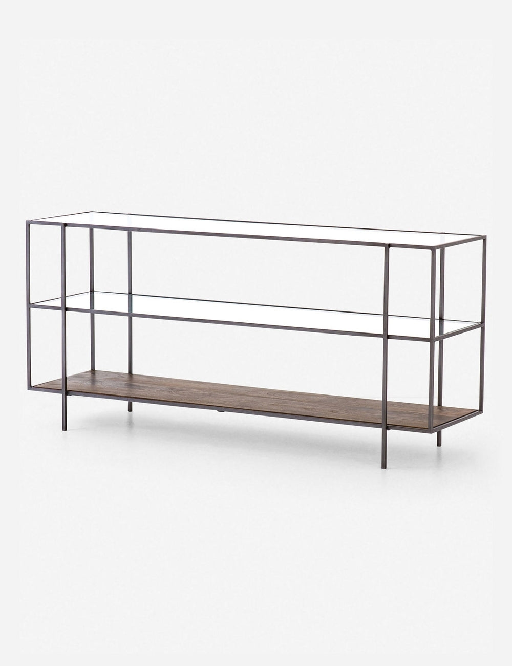 Modern Asher Console Table - Entryway Sofa Table with Storage Shelf - Perfect for Hallway, Living Room & Bedroom Decor