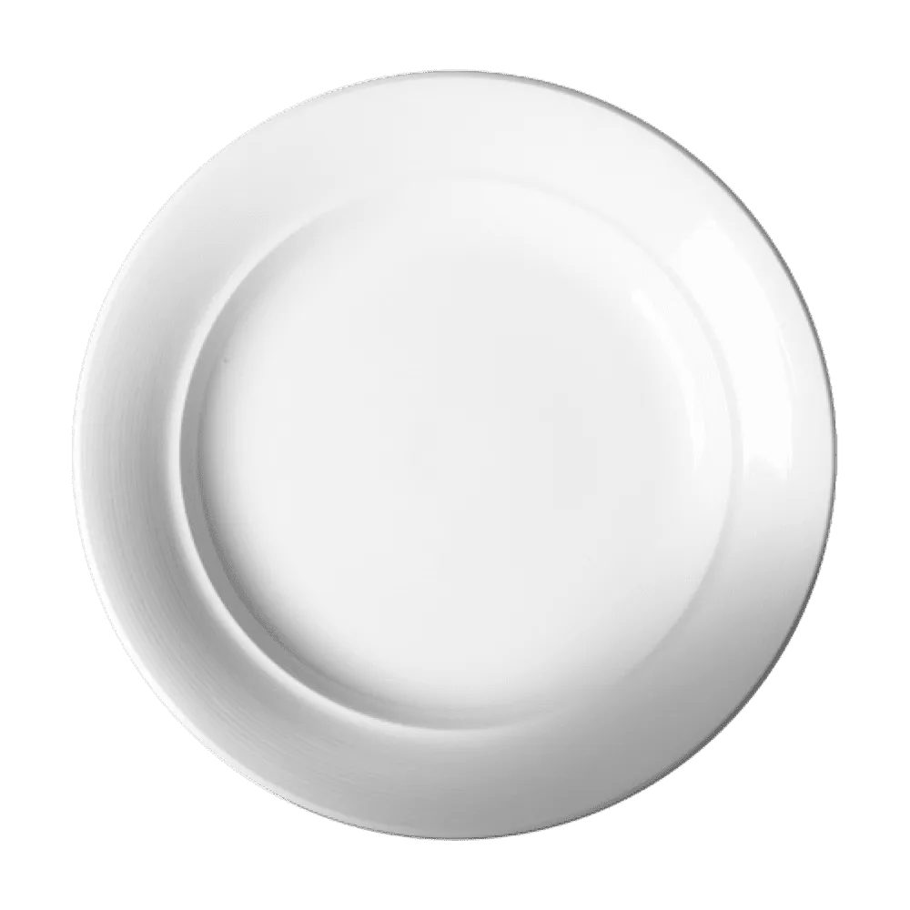 Cameo Royalmont 8.5-Inch Soup Plate Set of 24 - Elegant Porcelain Dinnerware for Restaurants, Catering & Home Dining