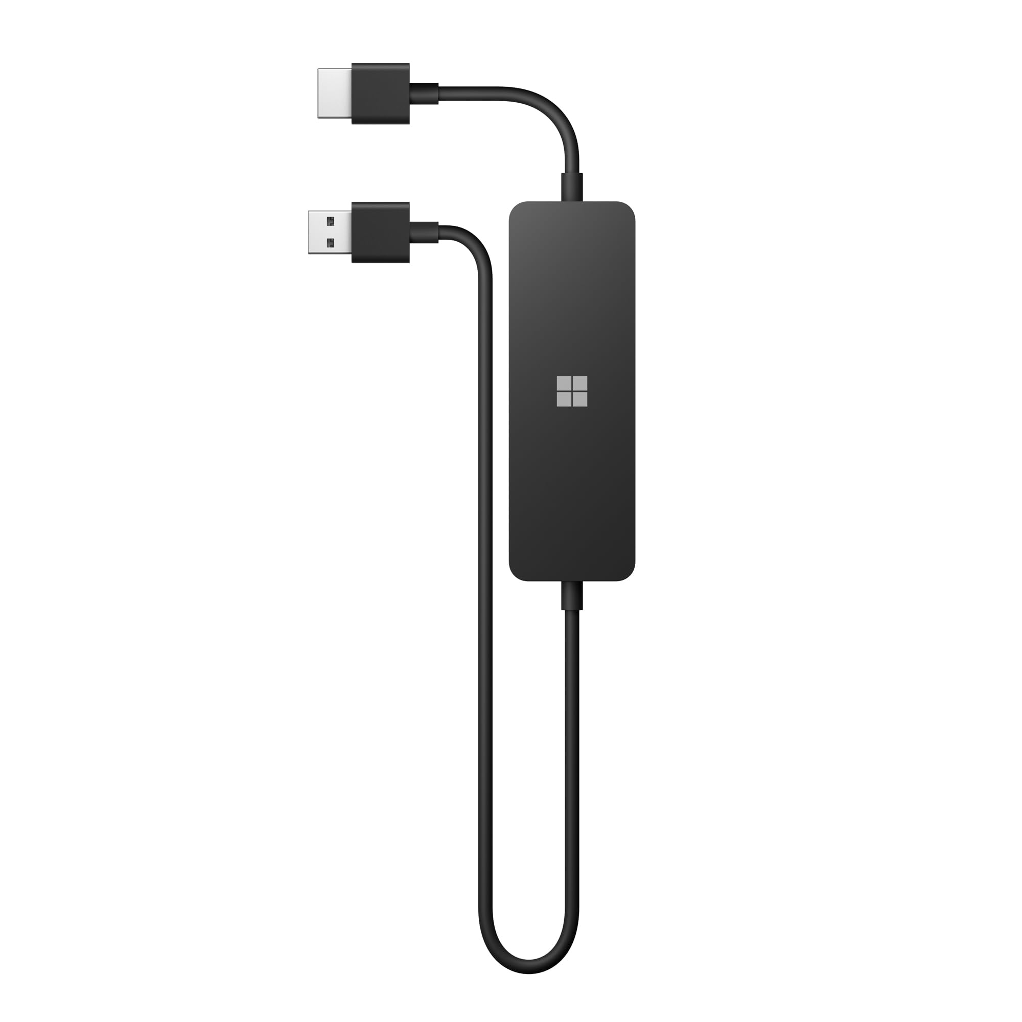Microsoft 4K Wireless Display Adapter - Stream HD Videos & Mirror Screens Wirelessly | Plug & Play for Laptop, TV, Projector | Perfect for Home Office, Presentations & Gaming (Black)