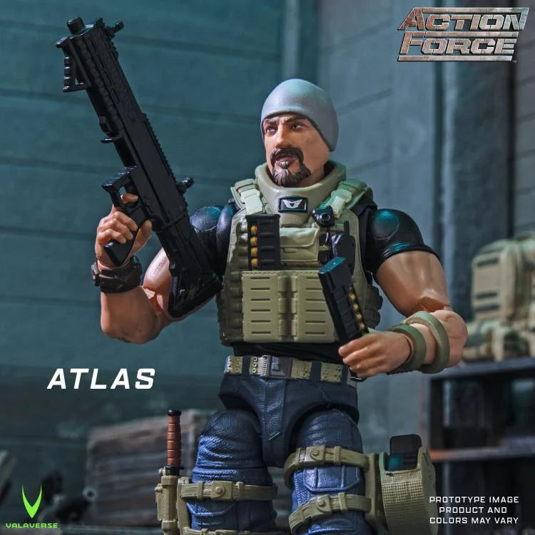 Atlas Action Force Series 5 1/12 Scale Collectible Military Action Figure - Perfect for Display, Photography & Action Figure Enthusiasts