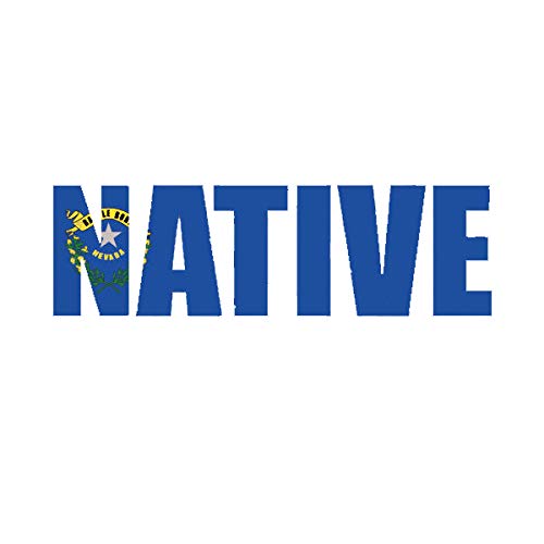 EW Designs Nevada Native Sticker Decal - Premium Vinyl NV Pride Bumper Sticker for Cars, Trucks & Laptops - 5 Inch Waterproof Decal - Perfect for State Pride, Gifts & Outdoor Adventures