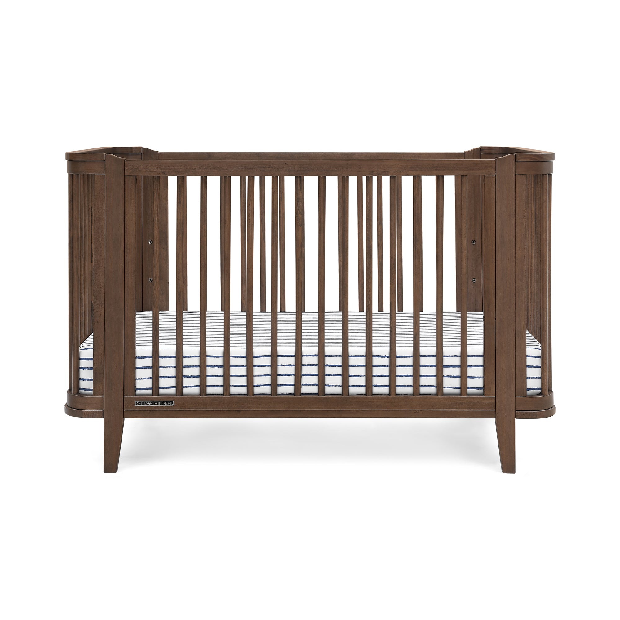 Noah 4-in-1 Convertible Baby Crib - Toddler Bed, Daybed & Full-Size Frame - Modern Nursery Furniture for Newborns to Teens (White) | Perfect for Bedrooms, Daycare & Guest Rooms