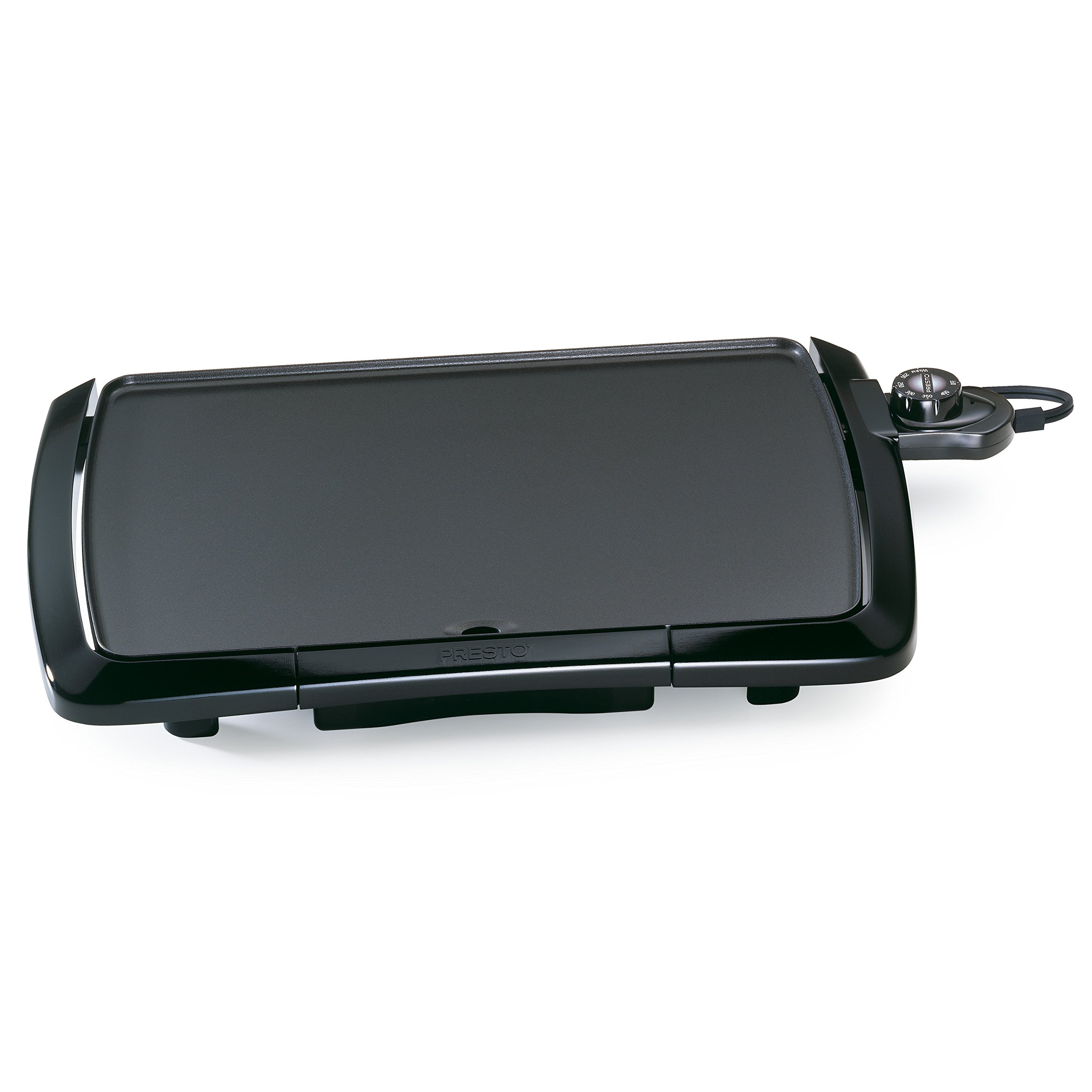 Presto 06850 16-inch Electric Skillet & 07047 Cool Touch Electric Griddle - Non-Stick Electric Frying Pan with Adjustable Temperature for Pancakes, Eggs, Burgers - Perfect for Home Cooking, Camping & Outdoor Use