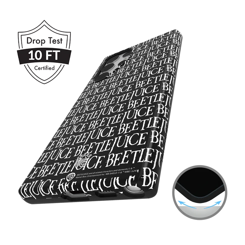 Beetlejuice Themed Samsung Phone Case - Durable Protective Cover for Samsung Galaxy - Perfect for Halloween, Cosplay & Movie Fans
