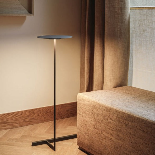 Vibia Flat Floor Lamp - Modern LED Standing Light for Living Room, Bedroom & Office - Dimmable Ambient Lighting for Home Decor