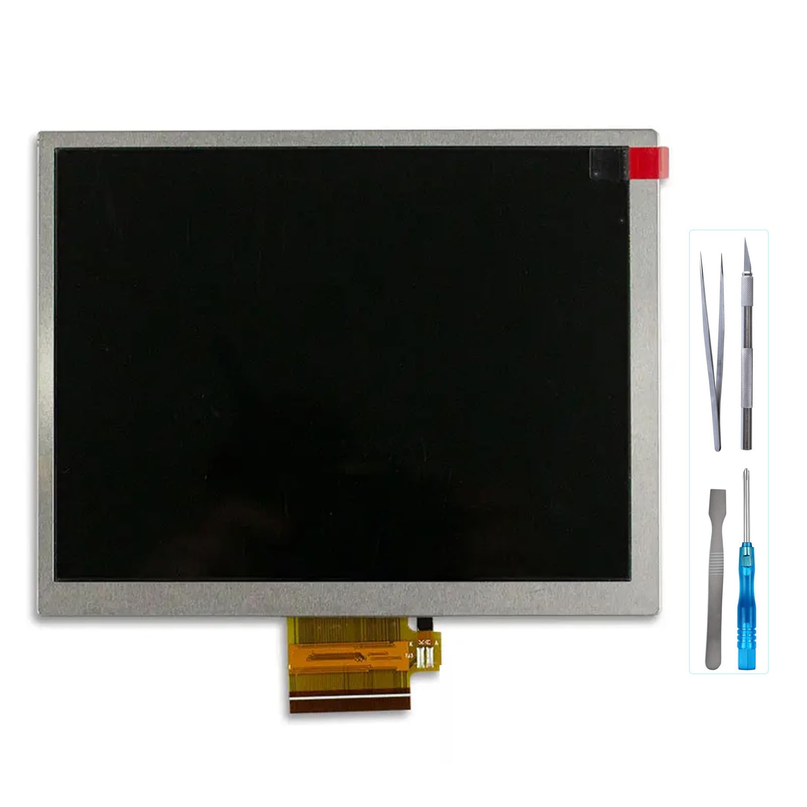 7 Inch LCD Screen Replacement - CLAA070MA21BW 800(RGB) X600 Display Module with Tools | Compatible with Various 7-Inch Devices, Perfect for DIY Repairs and Electronic Projects