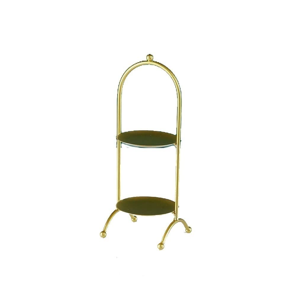Elegant Metal Cake Stand for Wedding, Banquet & Afternoon Tea - Decorative Dessert Display Stand for Cakes, Bread, Pastries & Snacks (Gold/Silver) - Perfect for Party Serving, Buffet Presentation & Home Decor