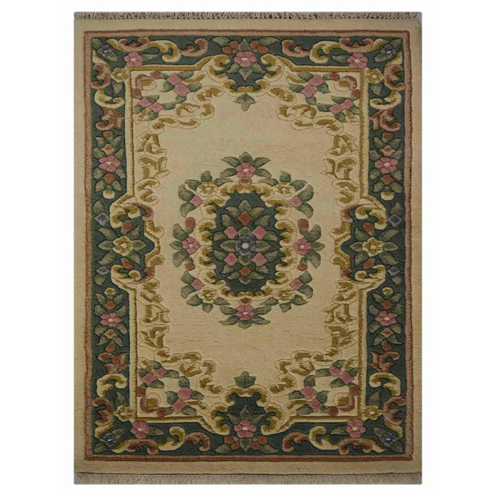 Handmade Sultan Hand Knotted Aras Rug - Premium Wool Persian Oriental Area Rug for Living Room, Bedroom & Dining Room Decor