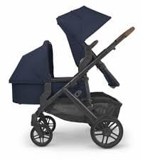 UPPAbaby Vista V2 Double Stroller with RumbleSeat V2 - Lightweight Compact Baby Stroller for Twins or Siblings - Perfect for City Walks, Shopping & Travel