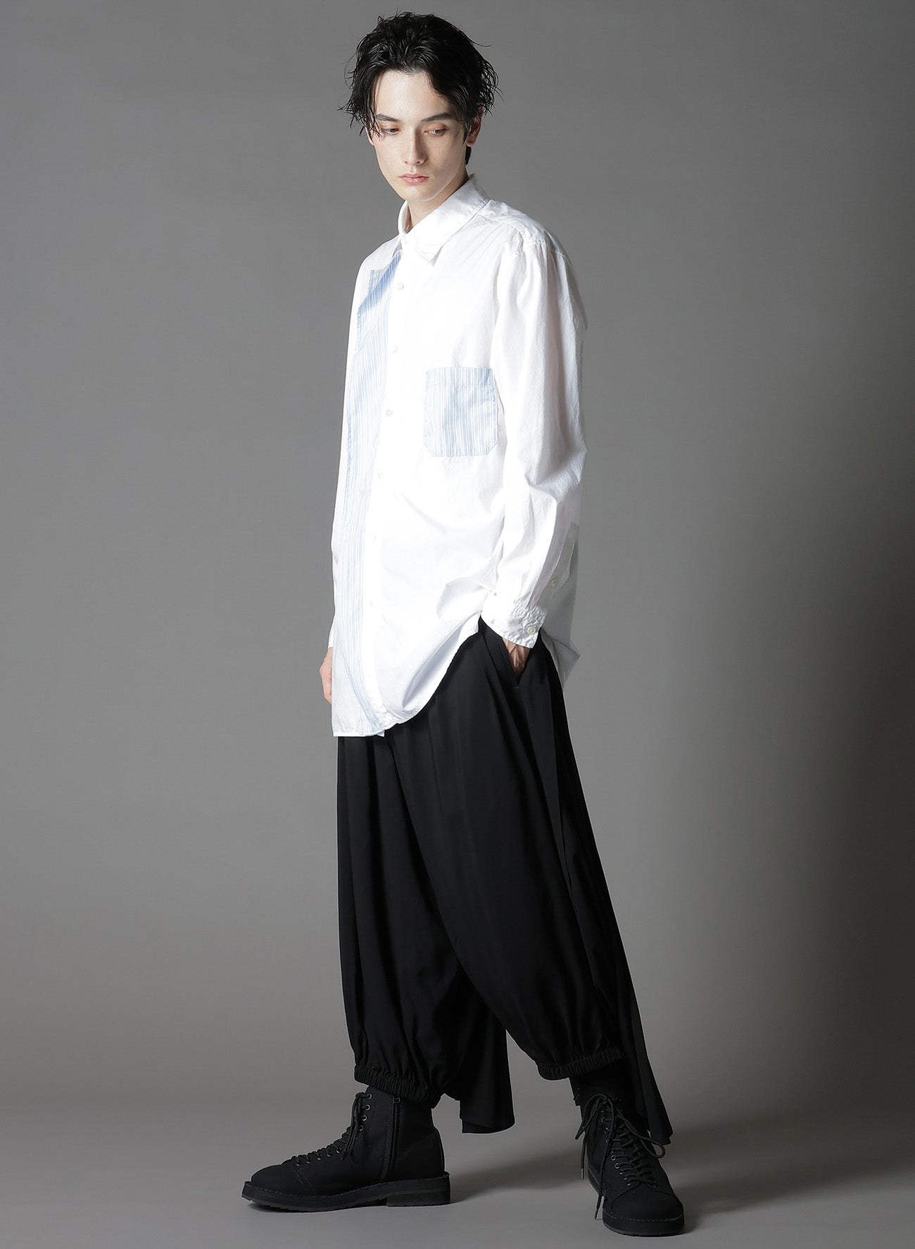 Cotton Broad Stripe Ruffle Shirts for Women - Stylish & Comfortable Blouse for Casual Wear, Office, and Date Nights