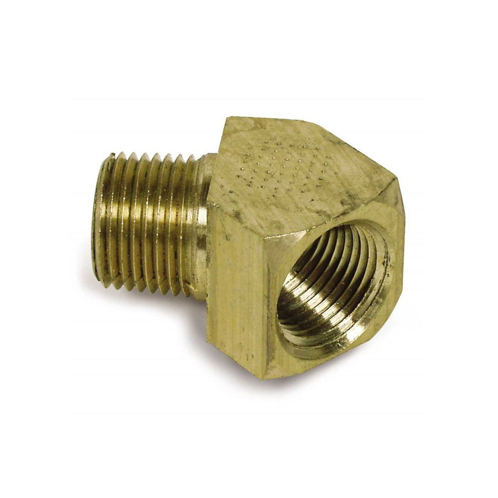 45 Degree Brass Street Elbow Fitting - High-Quality Plumbing Connector for Water, Gas & HVAC Systems - Perfect for DIY Home Repairs and Professional Installations