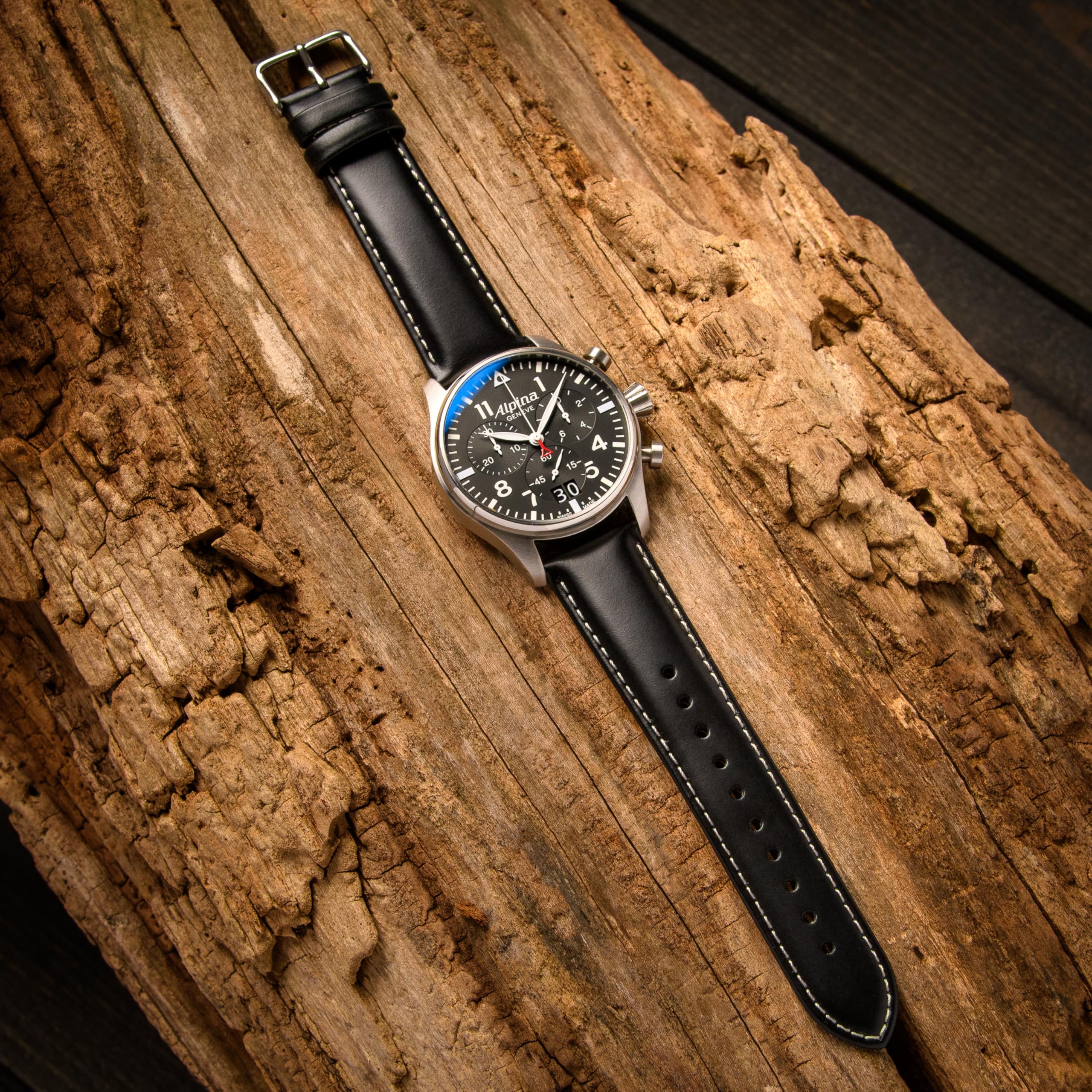 Premium Top Grain Leather Quick Release Watch Straps for Men & Women - Archer Collection | Durable & Comfortable Replacement Bands for Smartwatches, Dress Watches & Everyday Wear