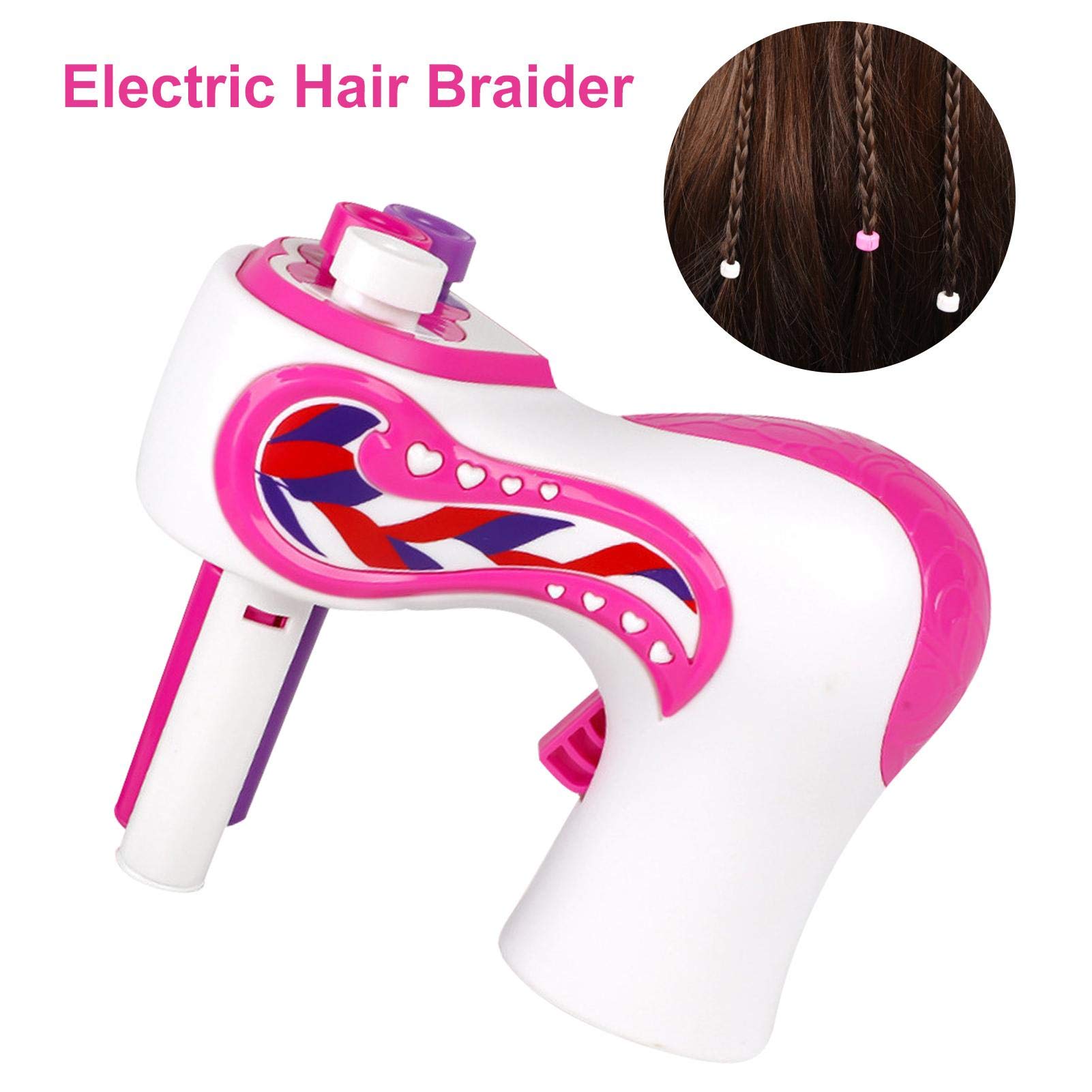Automatic Hair Braiding Machine - Electric Hair Styler for Twist & Braid Hairstyles | Portable Hair Braider Kit for Women & Girls | Perfect for Home, Travel & Salon Use