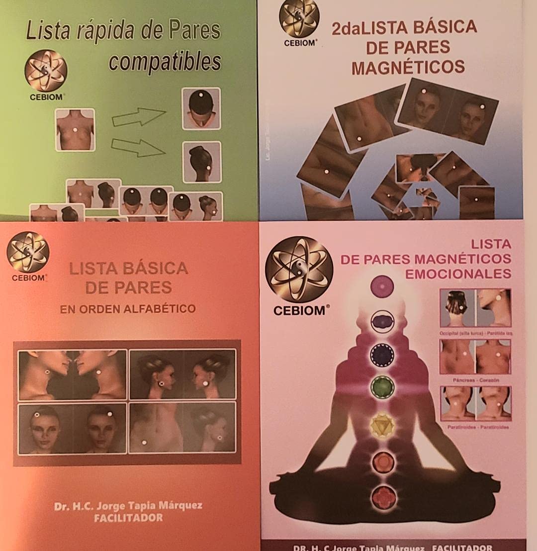 Biomagnetic Therapy Ferrite Magnets & Books for Pain Relief, Wellness, and Holistic Healing - Perfect for Home Use, Therapy Sessions, and Self-Care Routines