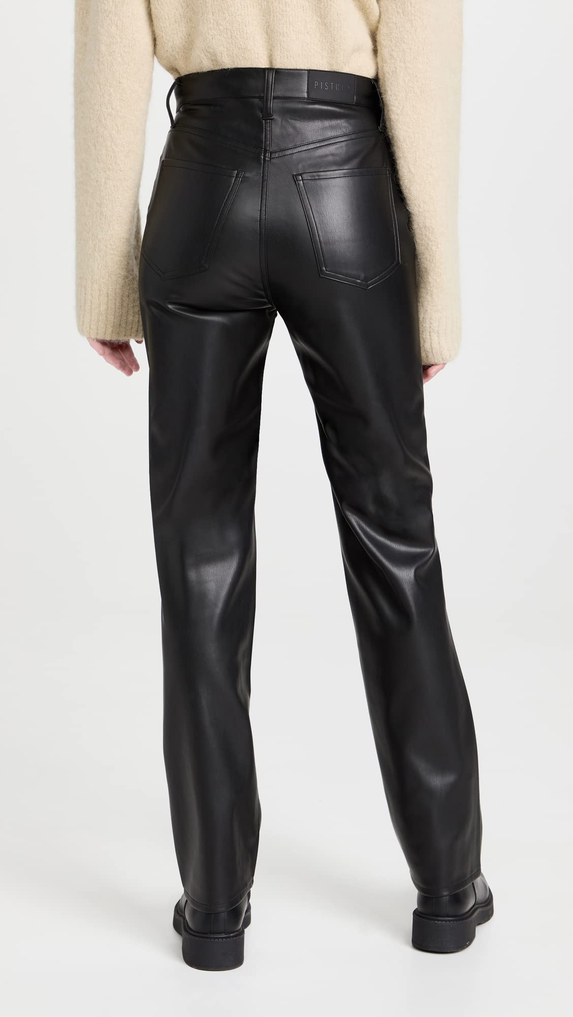 Women's Cassie Super High Rise Straight Denim Pants - Stretch Comfort Fit for Casual & Office Wear | Perfect for Everyday Style & Work Outfits