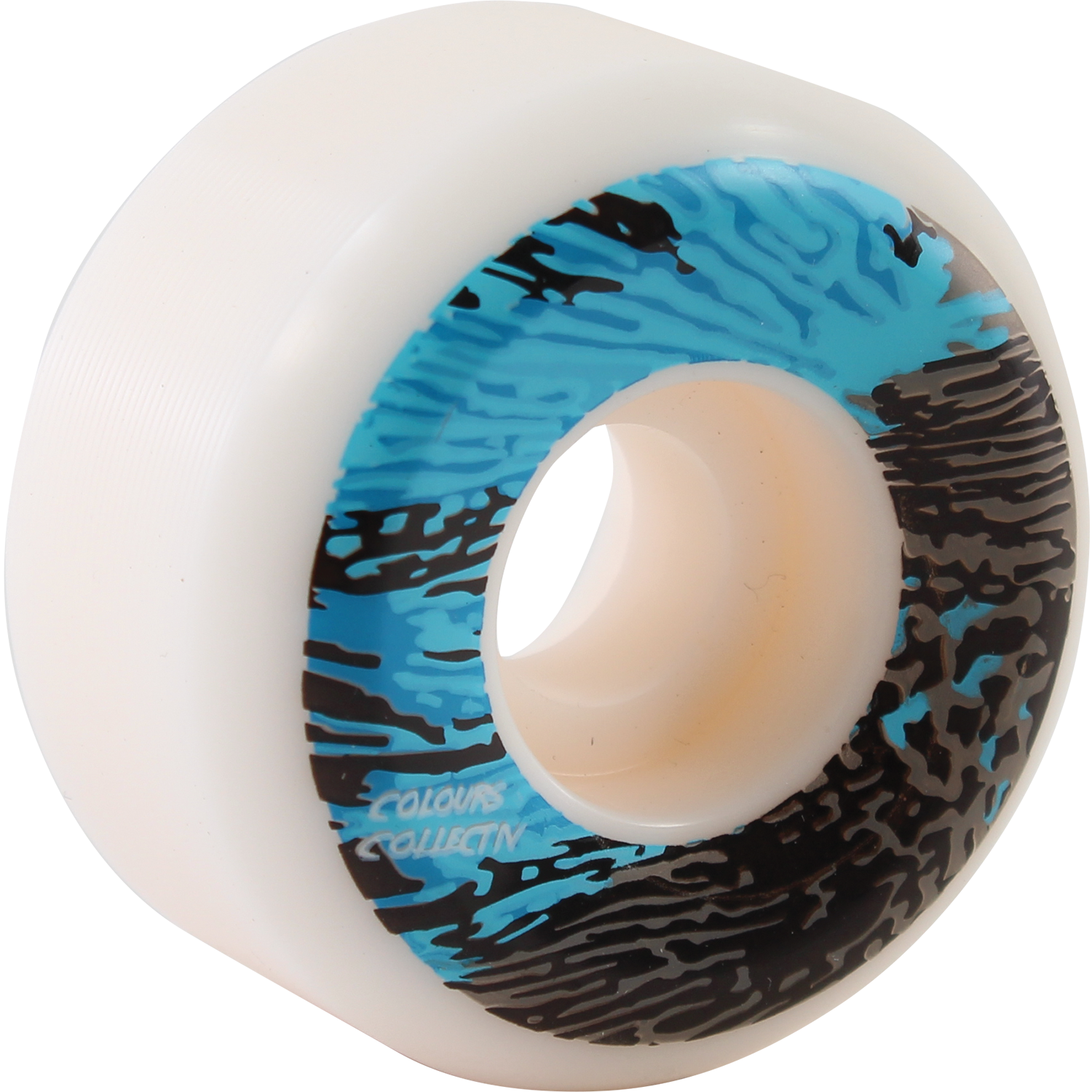 52mm Fish Camo Skateboard Wheels - Set of 4 Colorful Durable Wheels for Street Skating & Park Tricks