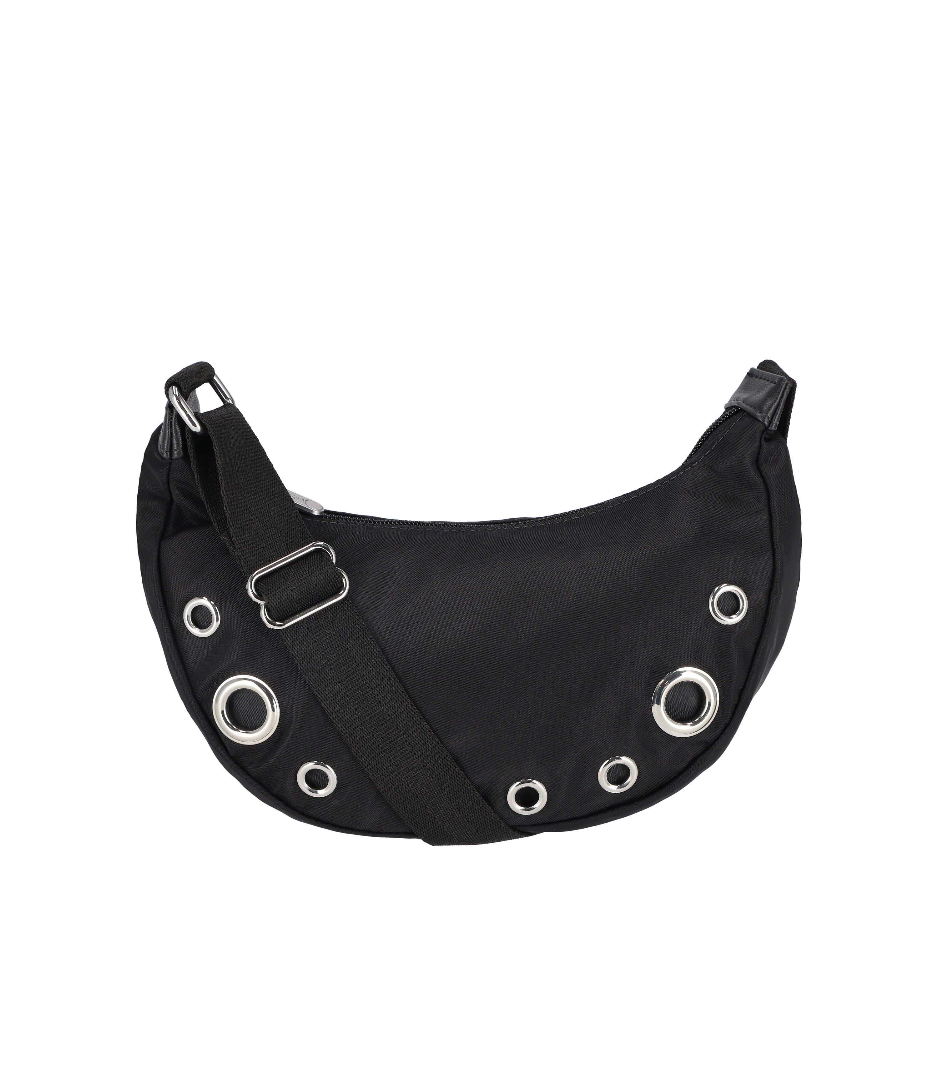 Stylish Small Shoulder Bag with Grommet Details - Perfect for Everyday Use, Travel & Casual Outings | Women's Fashion Crossbody Purse
