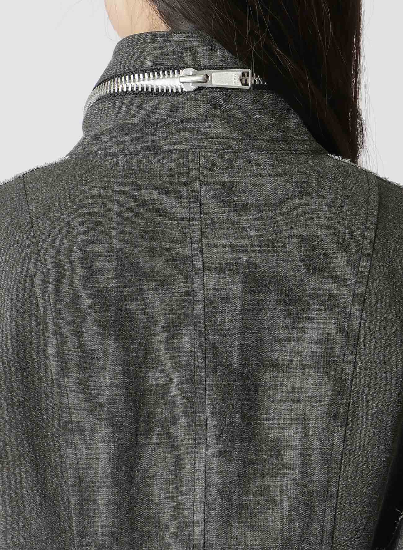 Premium Cotton/Linen Canvas Ink Coating 5-Panel Coat - Lightweight, Durable & Stylish for Outdoor Adventures, Travel & Casual Wear