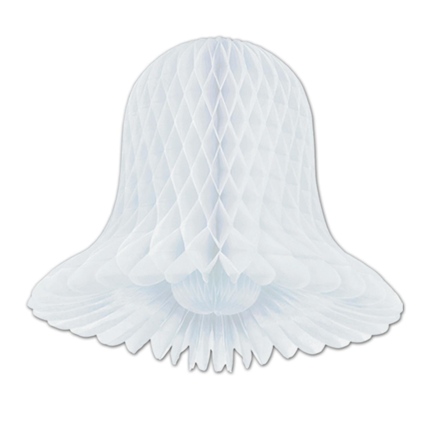 12 Pack Beistle 15 Inch Westminster Wedding Bells in White - Perfect for Wedding Decorations, Bridal Showers & Anniversary Celebrations