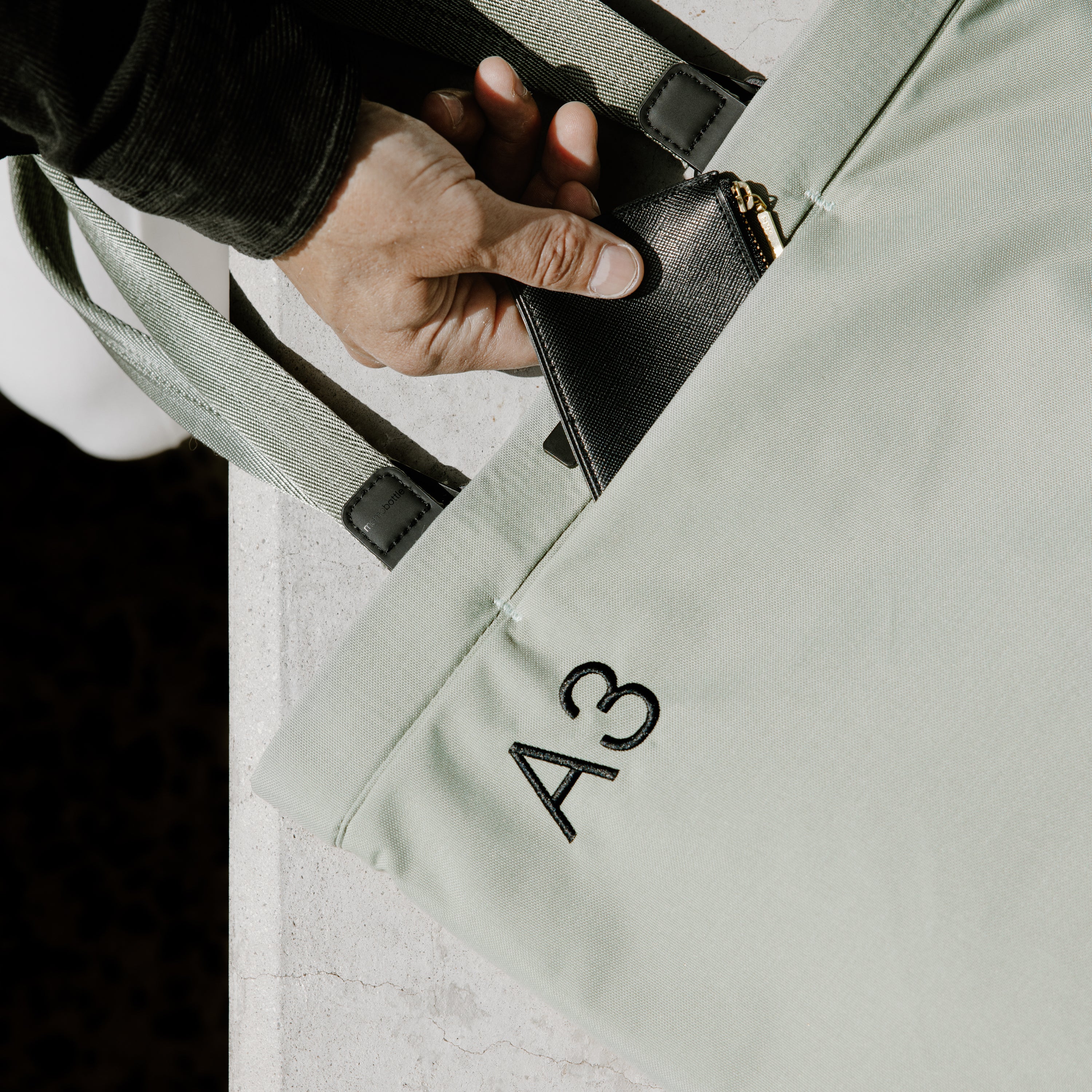 A3 Daily Tote Bag - Stylish & Durable Canvas Tote for Work, Shopping & Travel - Perfect for Office, Groceries & Beach Day Essentials