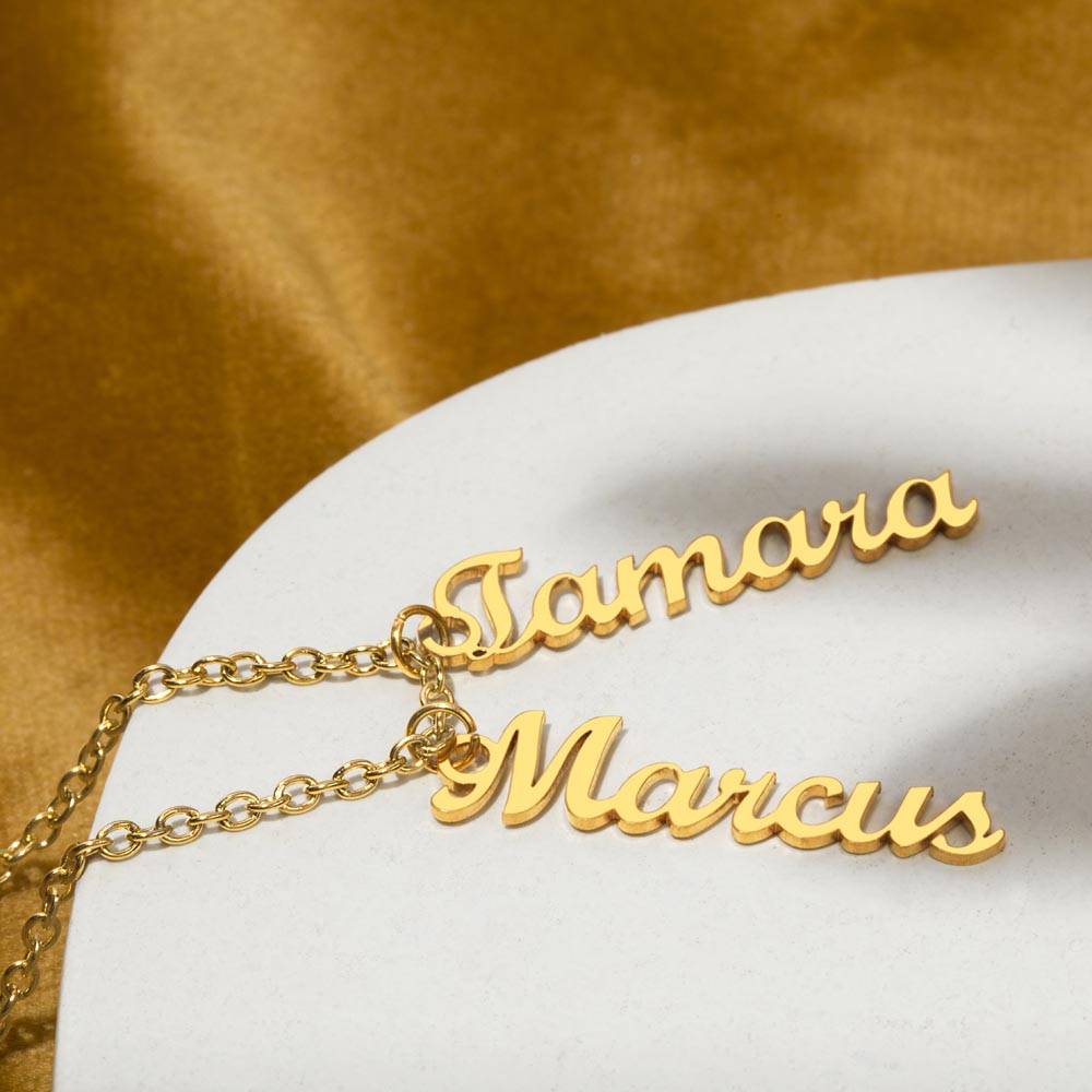 Personalized Grandkids Name Necklace - Custom Engraved Grandma Gift for Birthday, Mother's Day & Anniversary - Perfect for Family Keepsakes & Special Occasions