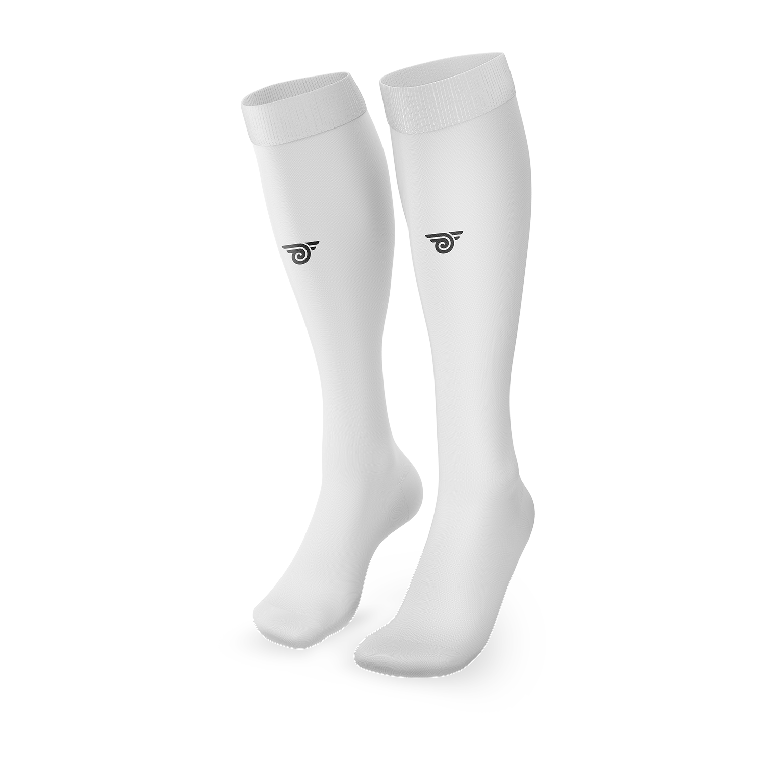 DV7 GK White Socks - Breathable Cotton Athletic Socks for Men & Women - Perfect for Running, Gym, Sports & Everyday Wear