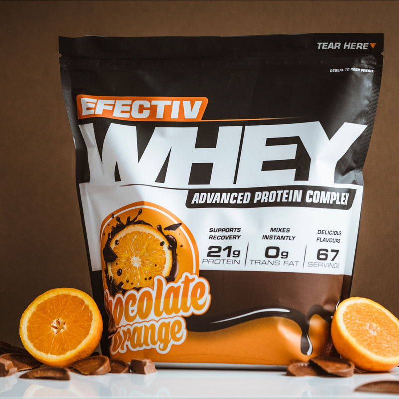 Efectiv Nutrition Whey Protein Powder 2kg (4.4 lbs) - Premium Muscle Recovery & Growth Supplement for Athletes & Fitness Enthusiasts | Post-Workout, Meal Replacement & Healthy Lifestyle Support
