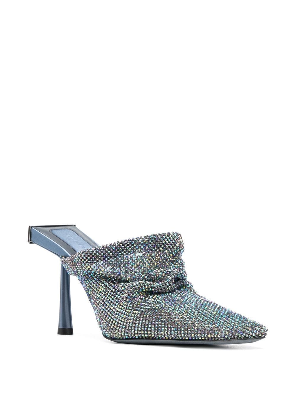 Benedetta Bruzziches Women's Clear Blue Heels - Elegant High Heel Shoes for Parties, Weddings & Evening Events
