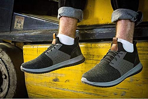 100 Pack Men's Ankle Socks - Size 10-13 Cotton Crew Socks (White & Black) - Bulk Pack for Daily Wear, Sports & Work - Breathable Comfort Socks for Hiking, Running & Casual Outfits