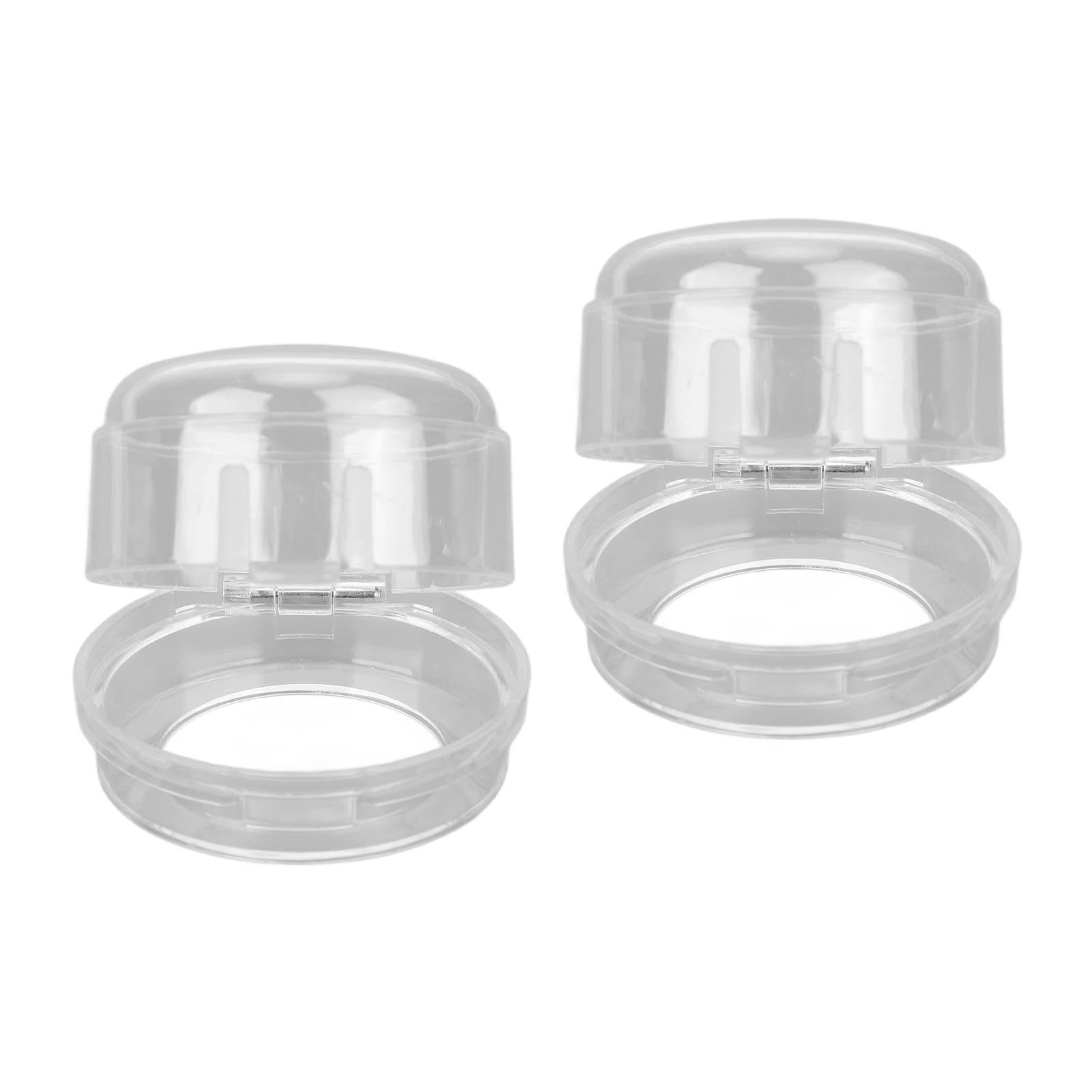 Baby Stove Knob Guards - Detachable & Reusable Kitchen Safety Covers (2-Pack) | Transparent Gas Stove Knob Protectors for Toddlers & Kids | Childproof Your Home Kitchen Appliances