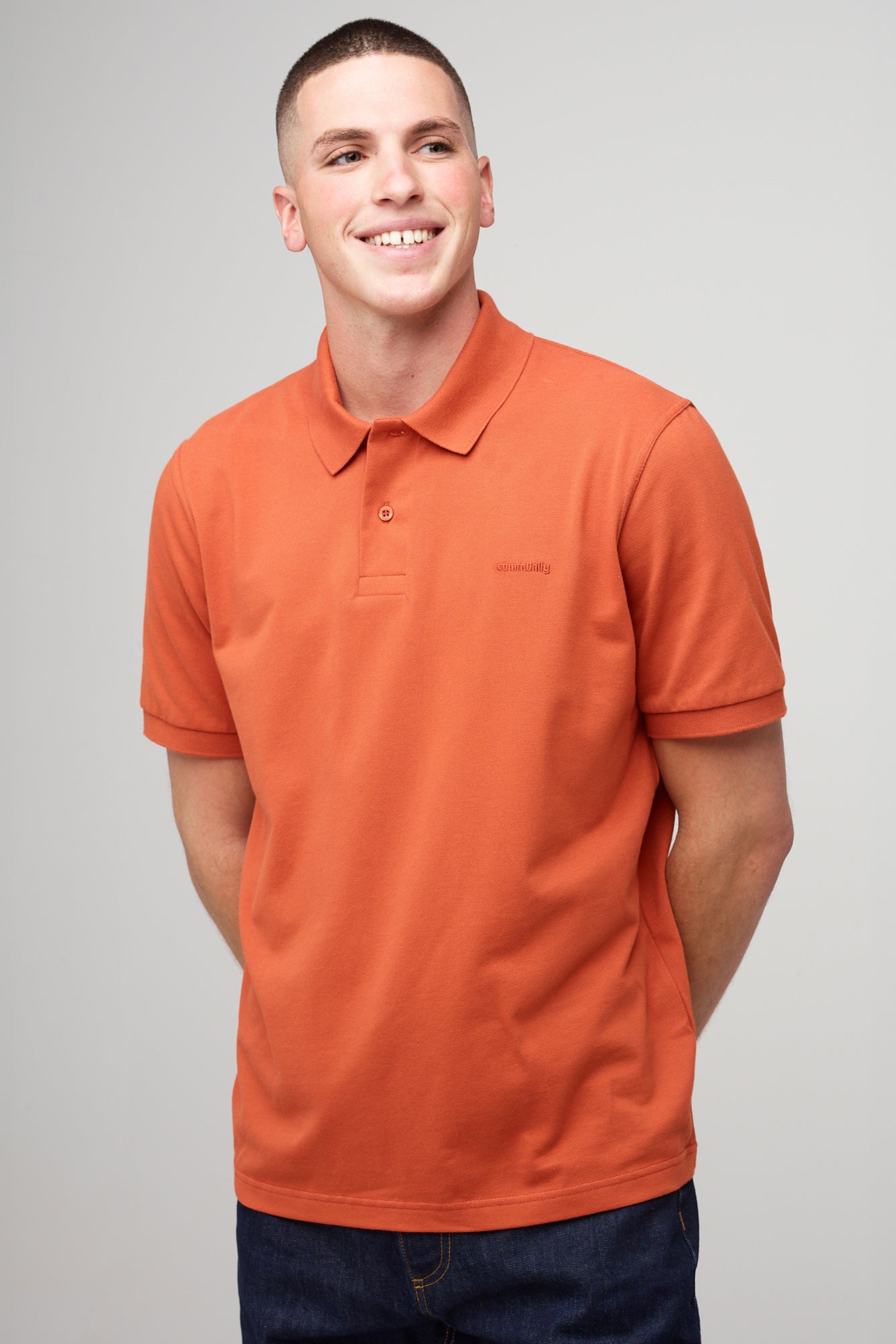 Men's Short Sleeve Polo Shirt - Breathable Cotton, Slim Fit, Casual & Business Wear (Cinnamon) - Perfect for Office, Golf, and Summer Outings