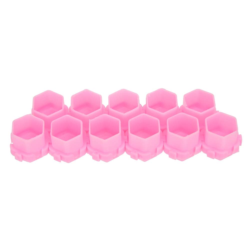 200pcs Honeycomb Tattoo Ink Cups - Permanent Pigment Makeup Tool for Eyebrows & Body Art | Durable Ink Holder Containers for Professional Tattoo Artists & Cosmetic Use | Perfect for Eyebrow Microblading, Permanent Makeup & Tattoo Studios