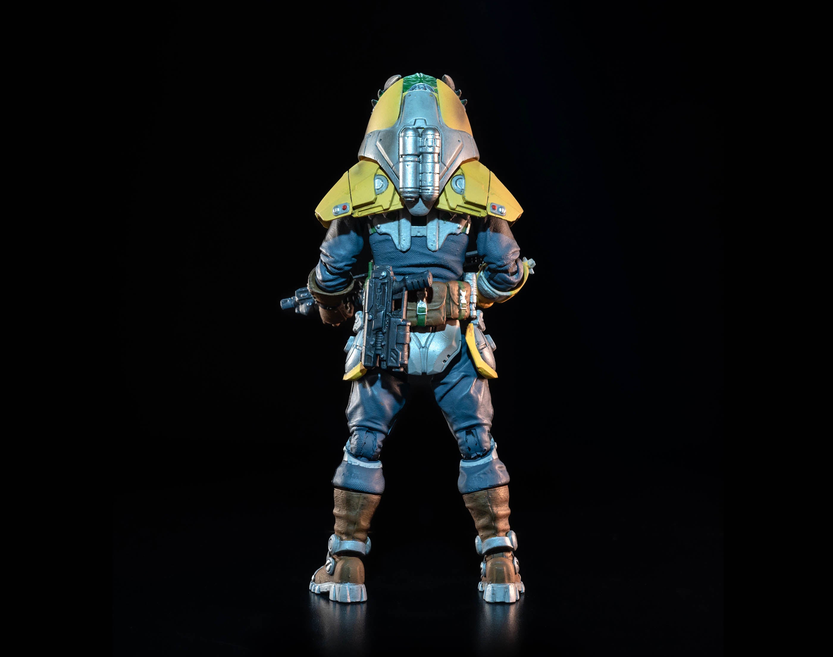 Four Horsemen Studio Mythic Legions 1/12 Scale 6-Inch Action Figure - Cosmic Legions Hvalkatar Gravenight Noveunn Leen - Collectible Fantasy Figure for Display & Role Play