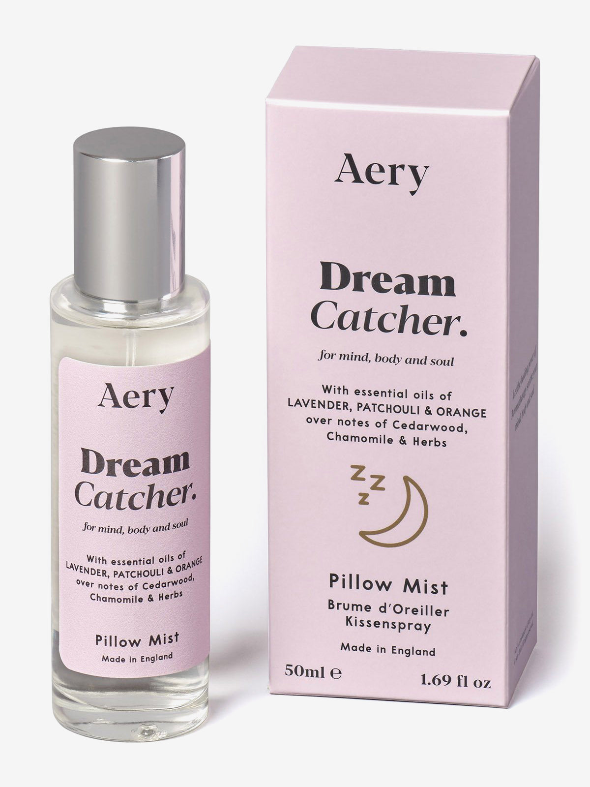 Aery Aromatherapy Pillow Spray - Dream Catcher Essential Oil Mist for Relaxation & Better Sleep | Perfect for Bedtime, Meditation & Stress Relief