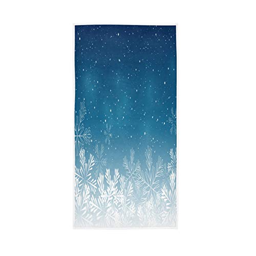 Blue Christmas Snowflake