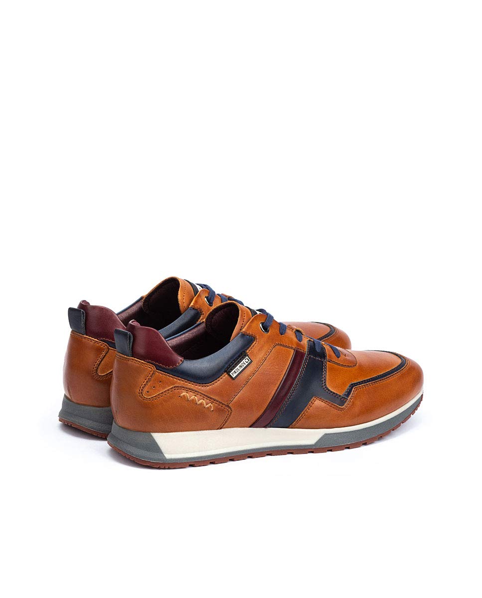 PIKOLINOS Men's Leather Sneakers - Comfortable & Stylish Cambil Design for Casual Wear, Walking & Travel